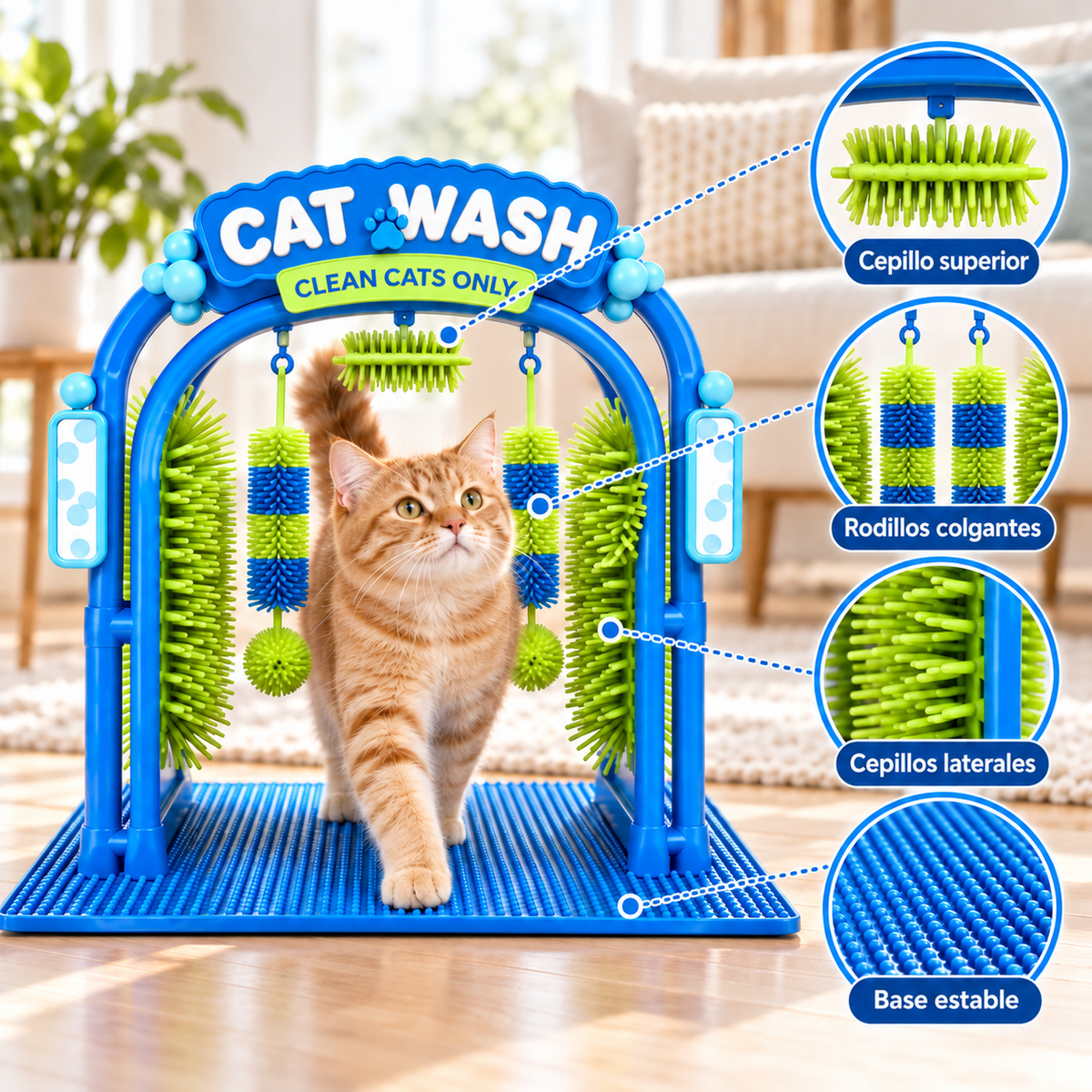 Estacion de Aseo para Gatos